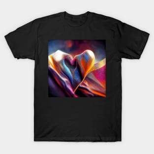 fabric heart T-Shirt